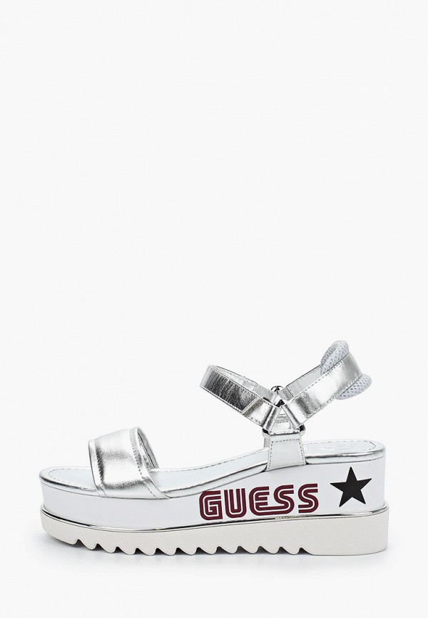 

Босоножки Guess, Серебряный, LESSA