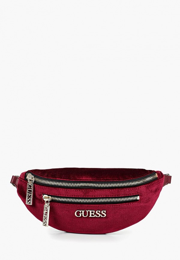 

Сумка поясная Guess, Бордовый