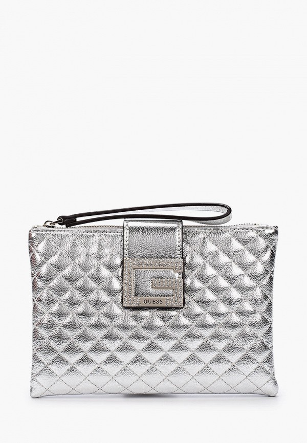 

Клатч Guess, Серебряный