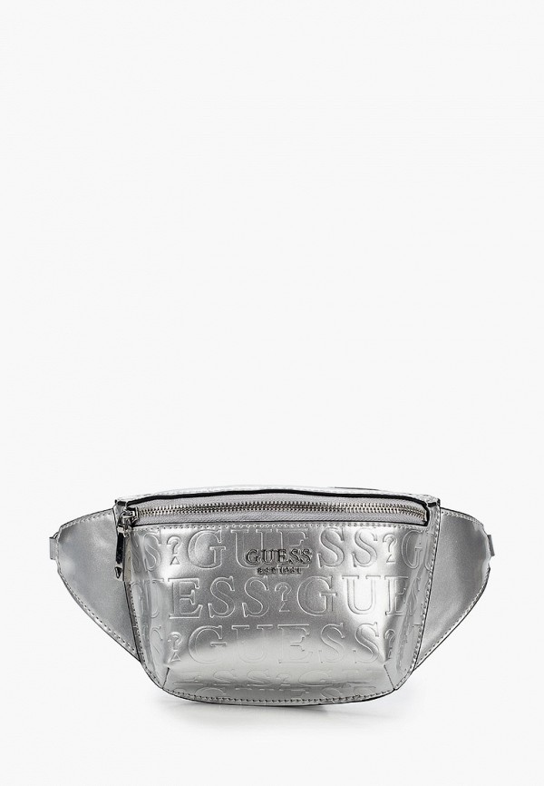 

Сумка поясная Guess, Серебряный
