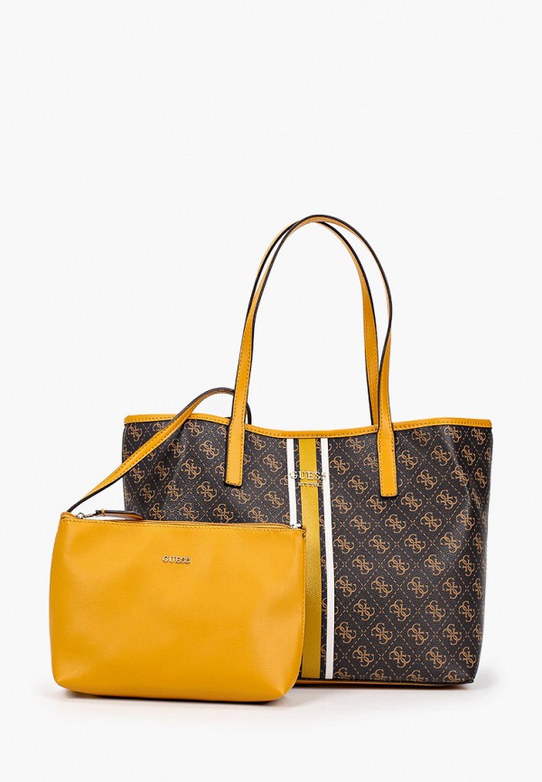 

Комплект Guess, Разноцветный, сумка и косметичка