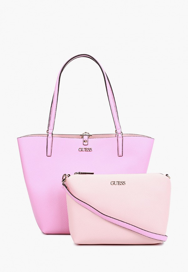 

Сумка и косметичка Guess, Розовый