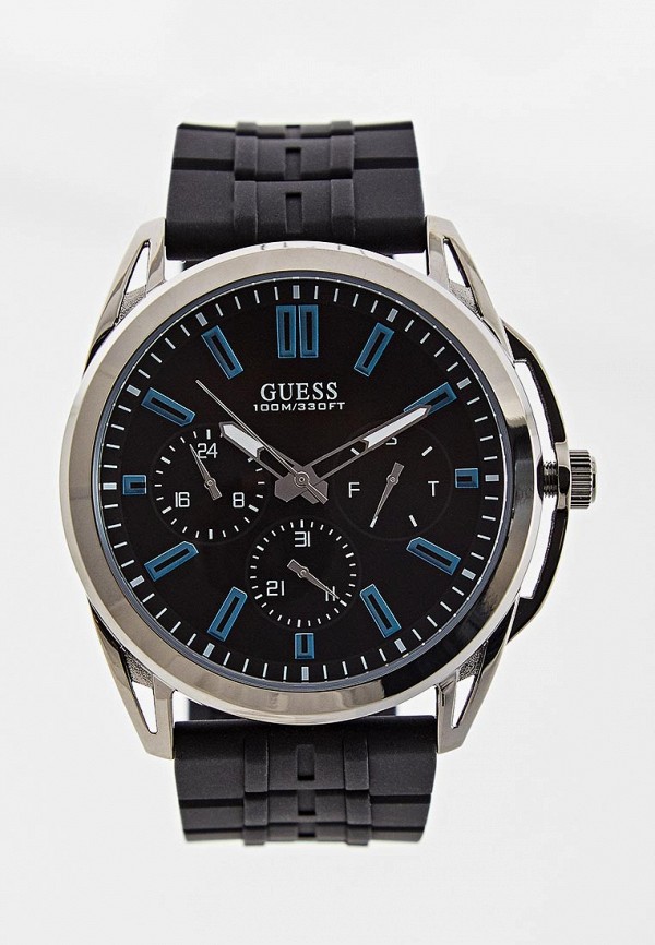 

Часы Guess, Черный, W1177G1