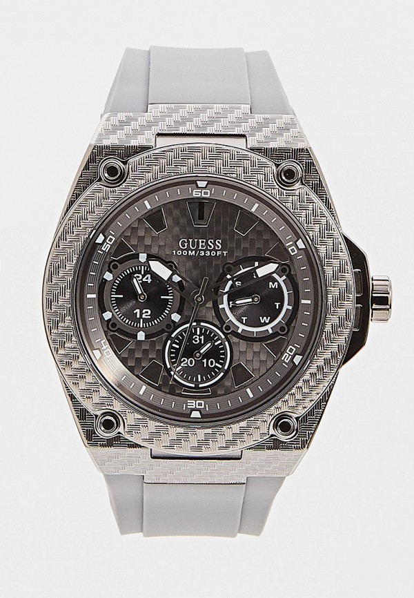 

Часы Guess, Серый, W1048G1