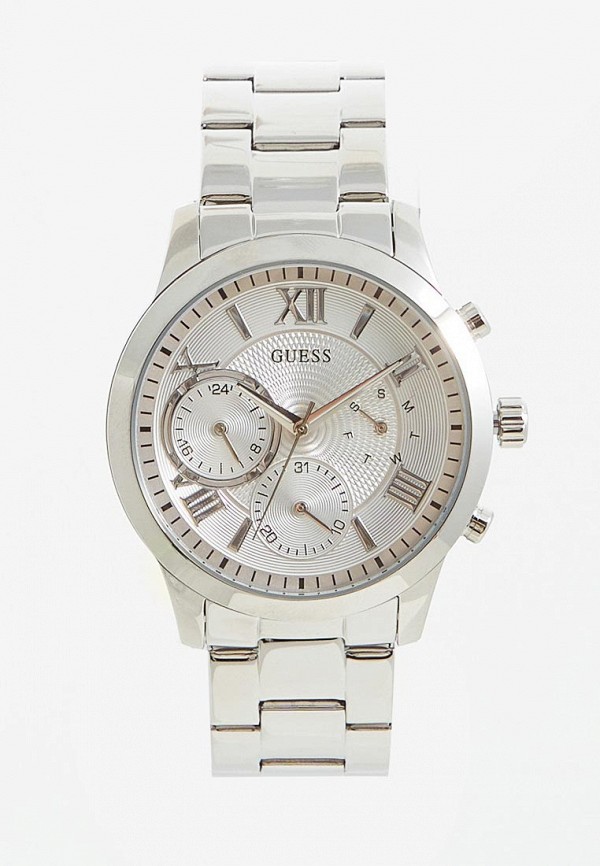 

Часы Guess, Серебряный, W1070L1