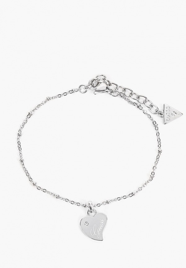 

Браслет Guess, Серебряный, с родиевым покрытием
