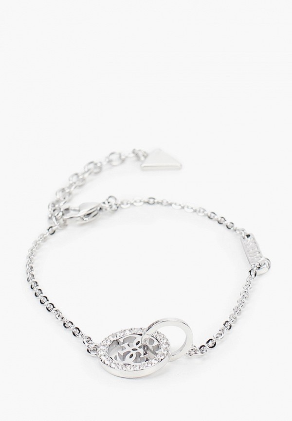 

Браслет Guess, Серебряный, с родиевым покрытием