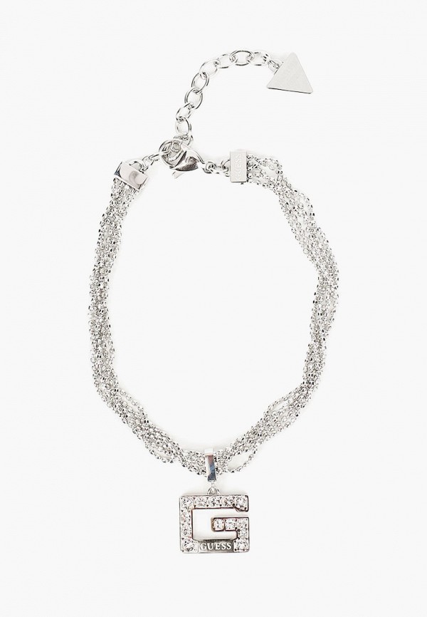 

Браслет Guess, Серебряный, с родиевым покрытием