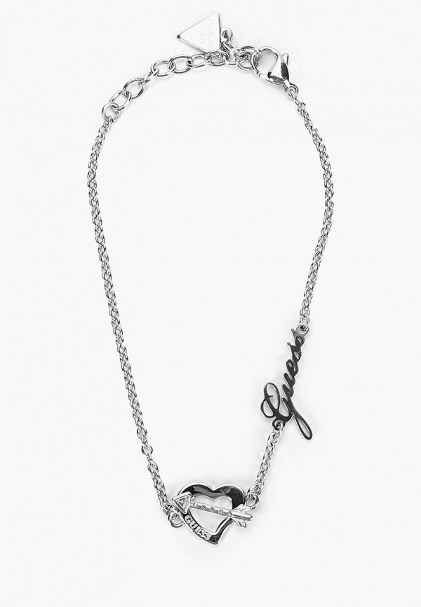 

Браслет Guess, Серебряный, с родиевым покрытием