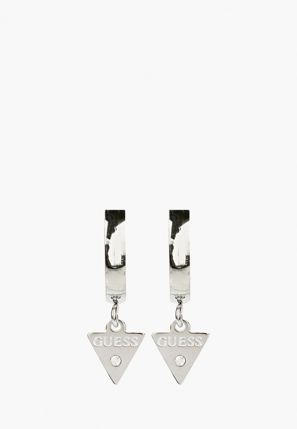 

Серьги Guess, Серебряный, с родиевым покрытием