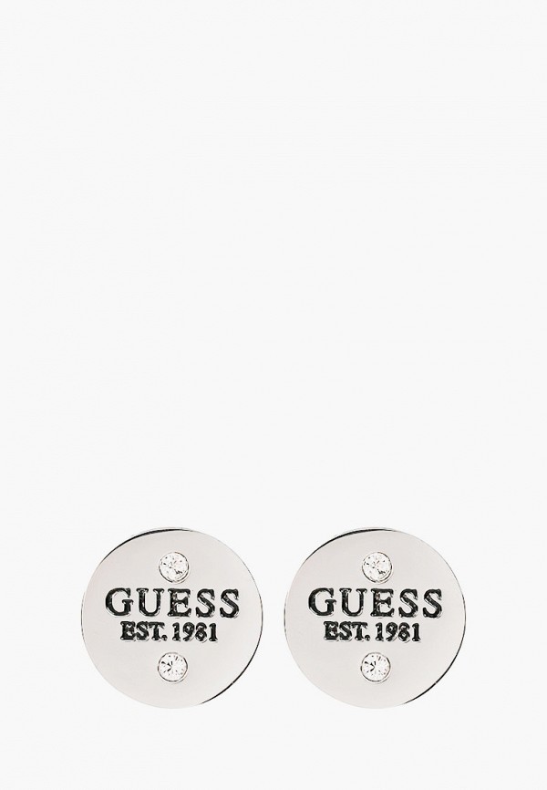 

Серьги Guess, Серебряный, с родиевым покрытием