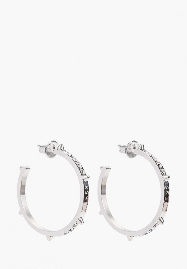 

Серьги Guess, Серебряный, с родиевым покрытием