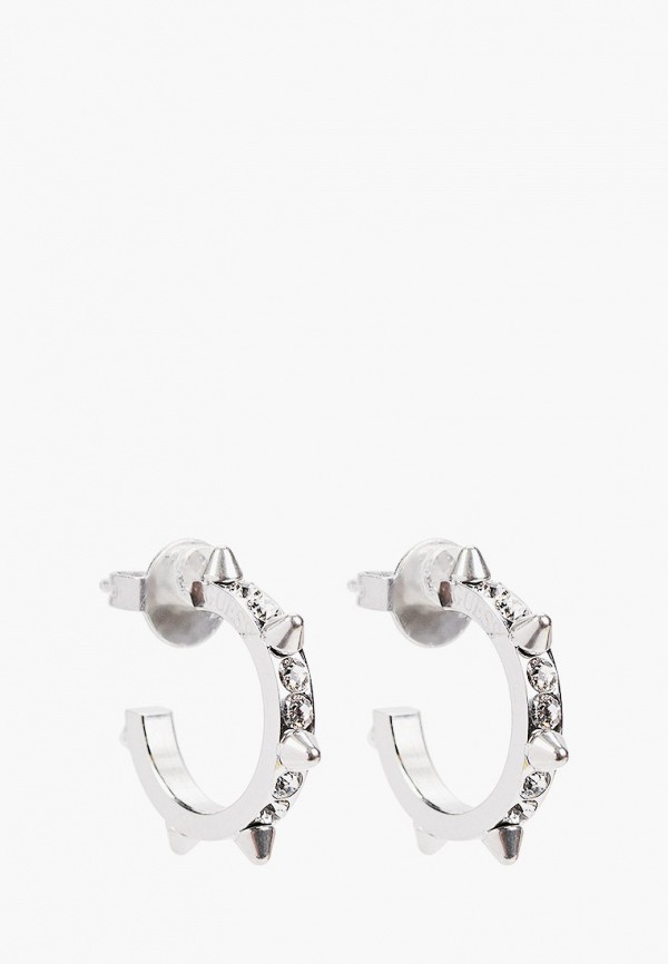 

Серьги Guess, Серебряный, с родиевым покрытием
