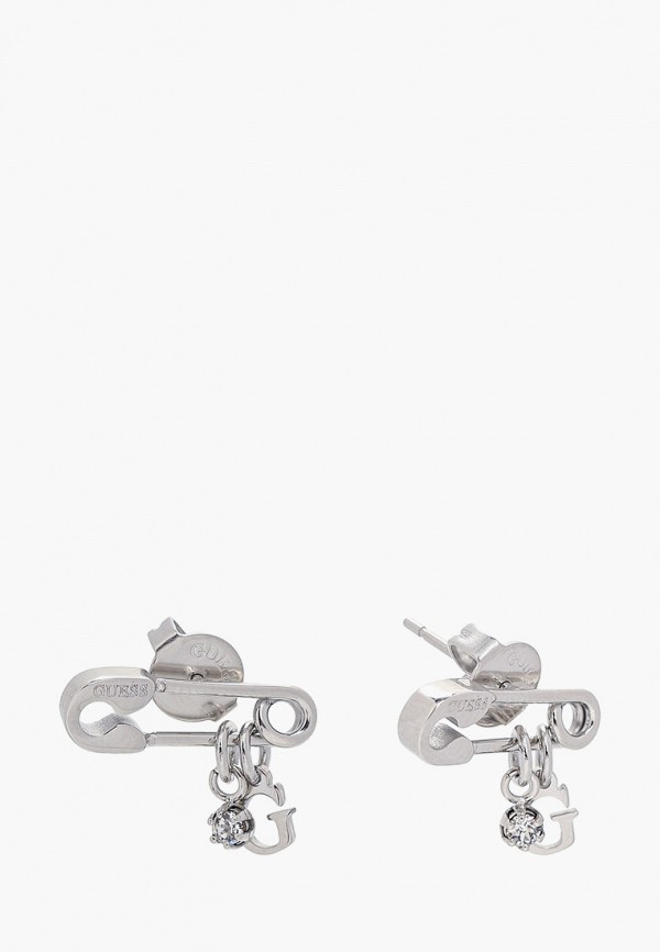 

Серьги Guess, Серебряный, с родиевым покрытием