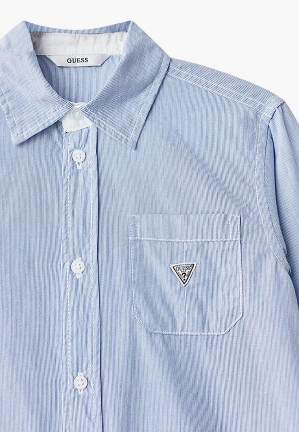 

Рубашка Guess; Guess GU460EBDKRU4, Голубой