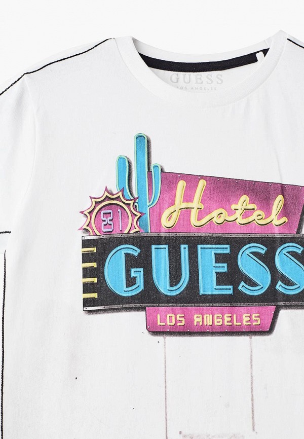 

Футболка Guess; Guess GU460EBEAMX8, Белый