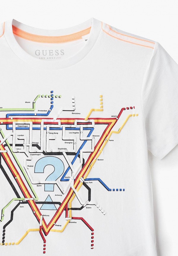 

Футболка Guess; Guess GU460EBEAMX9, Белый
