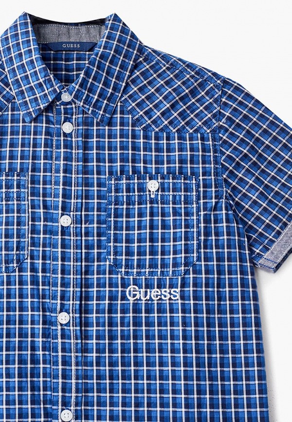

Рубашка Guess; Guess GU460EBEAMZ8, Синий