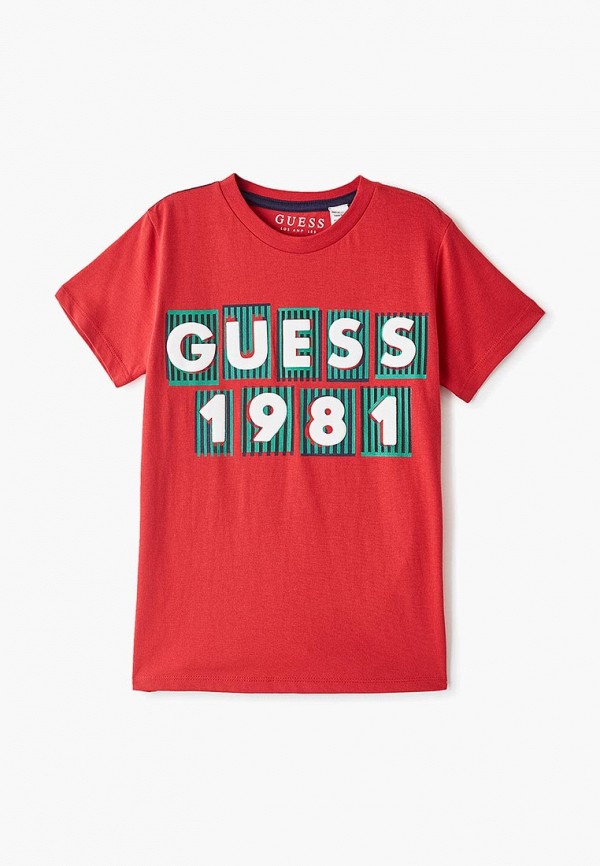 

Футболка Guess, Красный