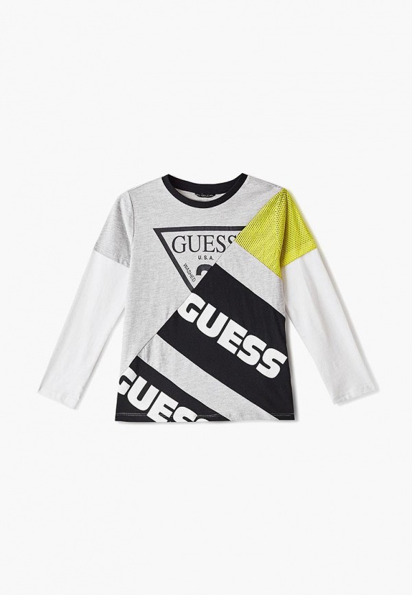 

Лонгслив Guess, Guess GU460EBFNLC2, Серый