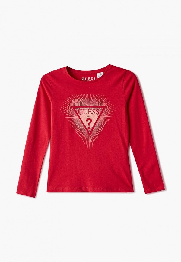 

Лонгслив Guess, Красный