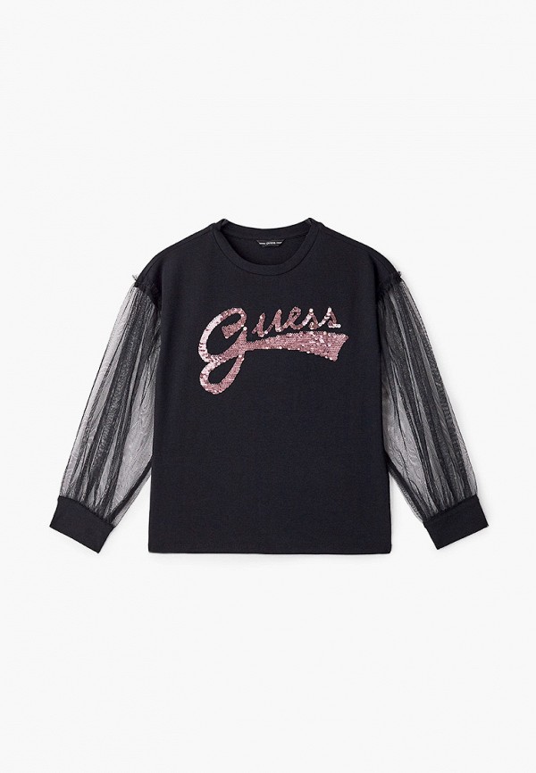 

Лонгслив Guess, Черный