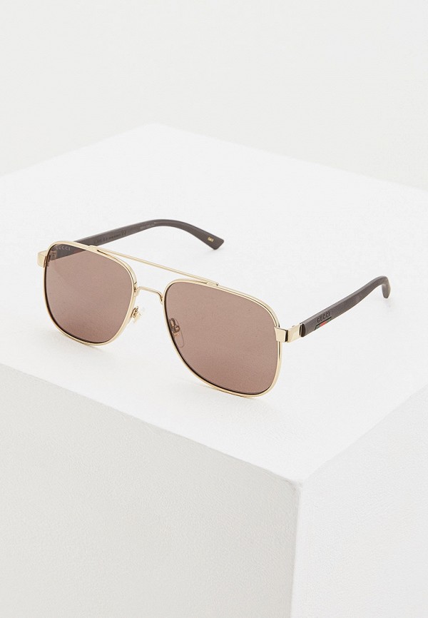

Очки солнцезащитные Gucci, GG0422S 003, Золотой