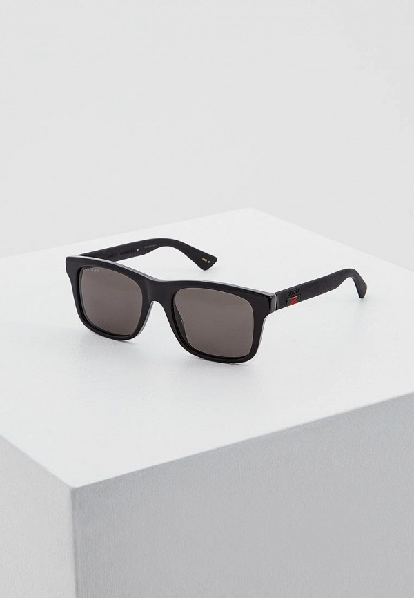 

Очки солнцезащитные Gucci, Черный, GG0008S002