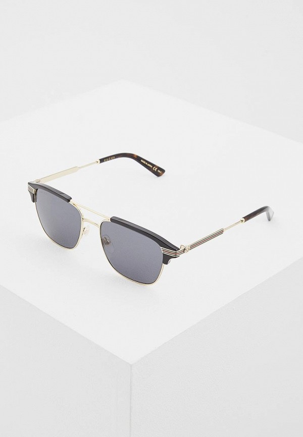 

Очки солнцезащитные Gucci, Золотой, GG0241S002