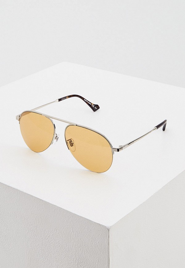 

Очки солнцезащитные Gucci, Золотой, GG0742S 004
