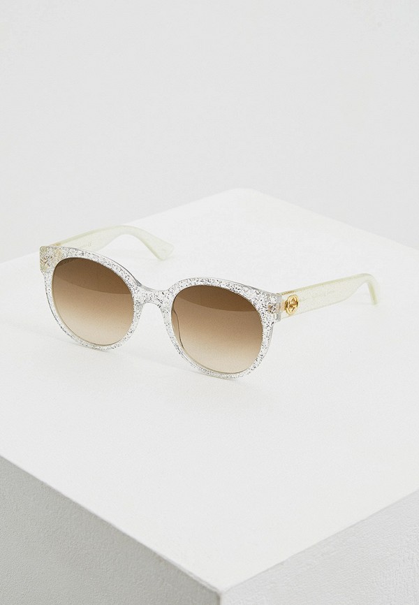 

Очки солнцезащитные Gucci, Серебряный, GG0035S 007