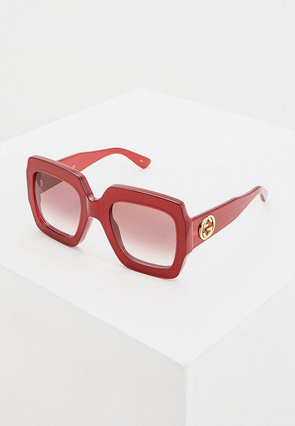 

Очки солнцезащитные Gucci, Красный, GG0178S005