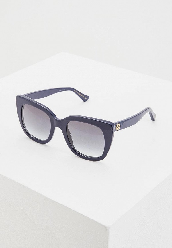 

Очки солнцезащитные Gucci, GG0163S008, Синий