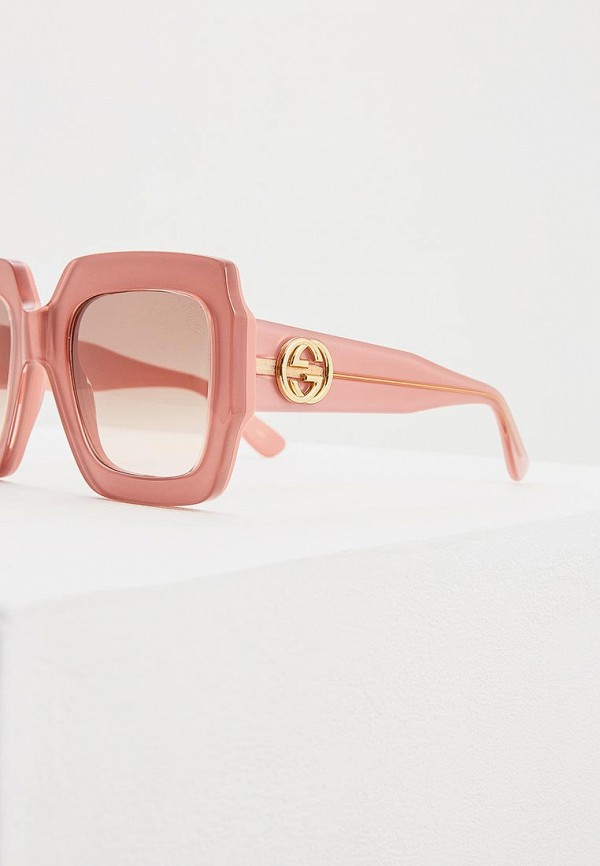 

Очки солнцезащитные Gucci, Розовый, GG0178S007
