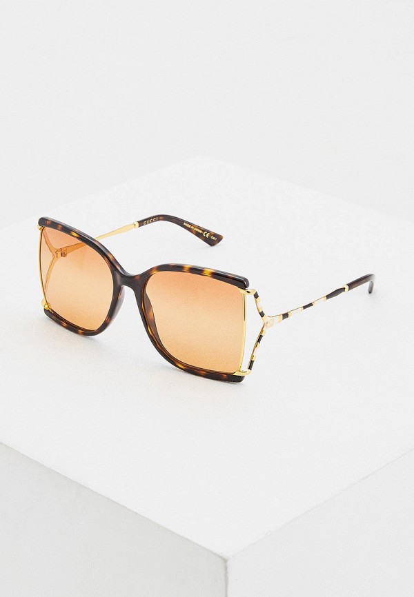 

Очки солнцезащитные Gucci, Коричневый, GG0592S 003