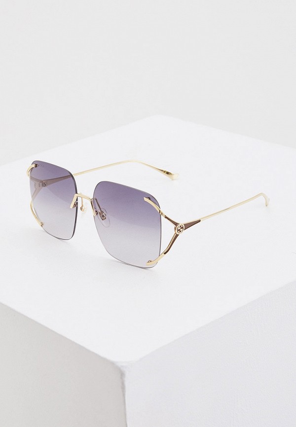 

Очки солнцезащитные Gucci, Золотой, GG0646S 001