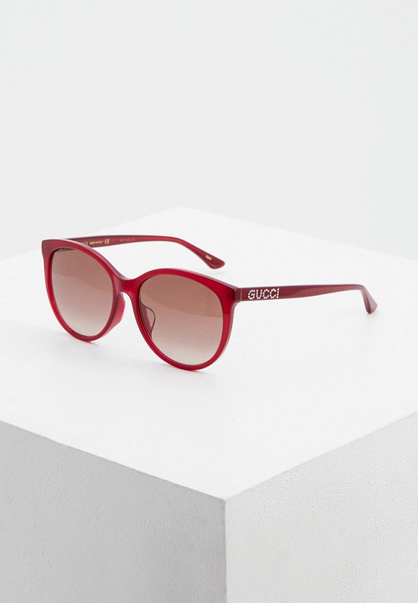 

Очки солнцезащитные Gucci, Бордовый, GG0729SA 003