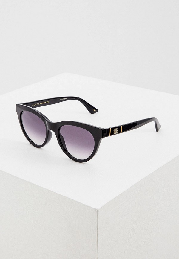 

Очки солнцезащитные Gucci, Черный, GG0763S 001