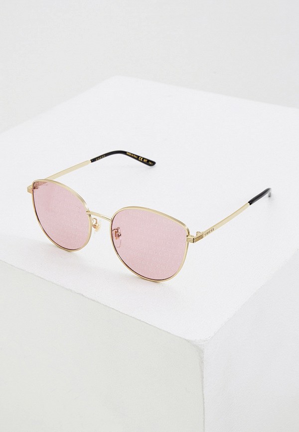

Очки солнцезащитные Gucci, Золотой, GG0807SA