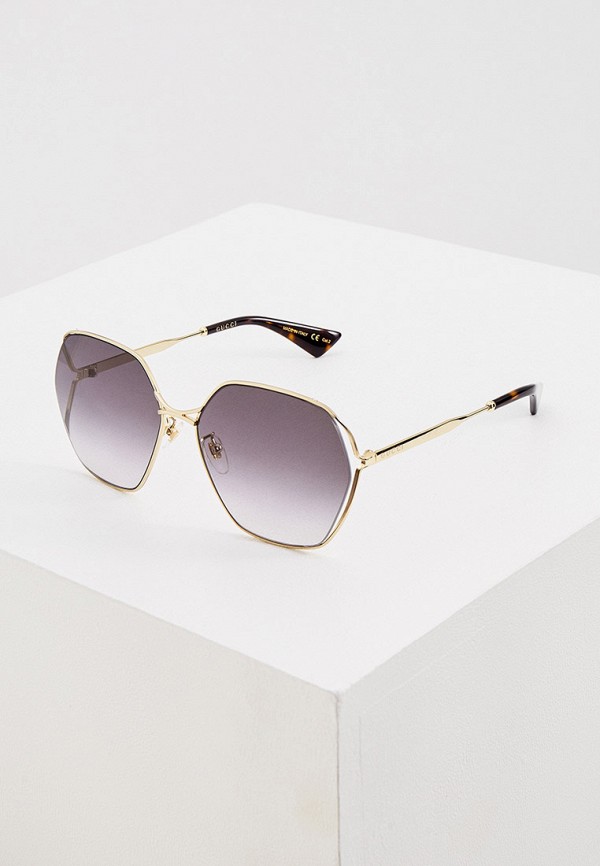 

Очки солнцезащитные Gucci, Золотой, GG0818SA