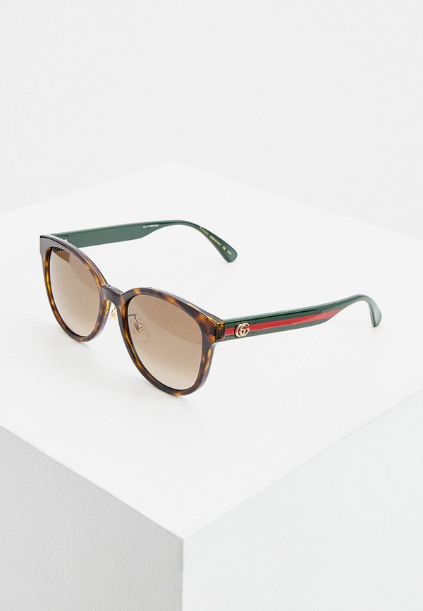 

Очки солнцезащитные Gucci, Коричневый, GG0854SK