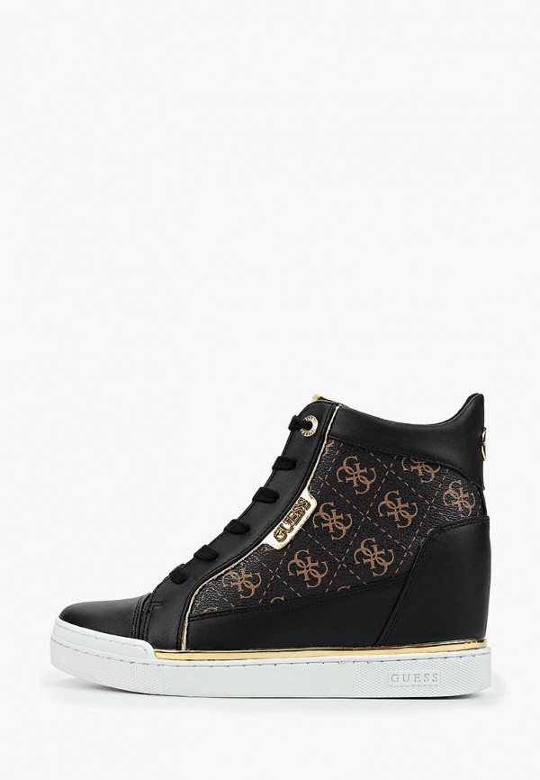

Кеды на танкетке Guess, Черный, Guess GU644AWFPRA7