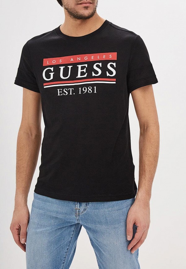 

Футболка Guess Jeans, Guess Jeans GU644EMDKPN5, Черный
