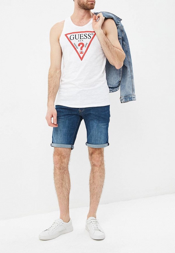 

Майка Guess Jeans; Guess Jeans GU644EMEAMD4, Белый