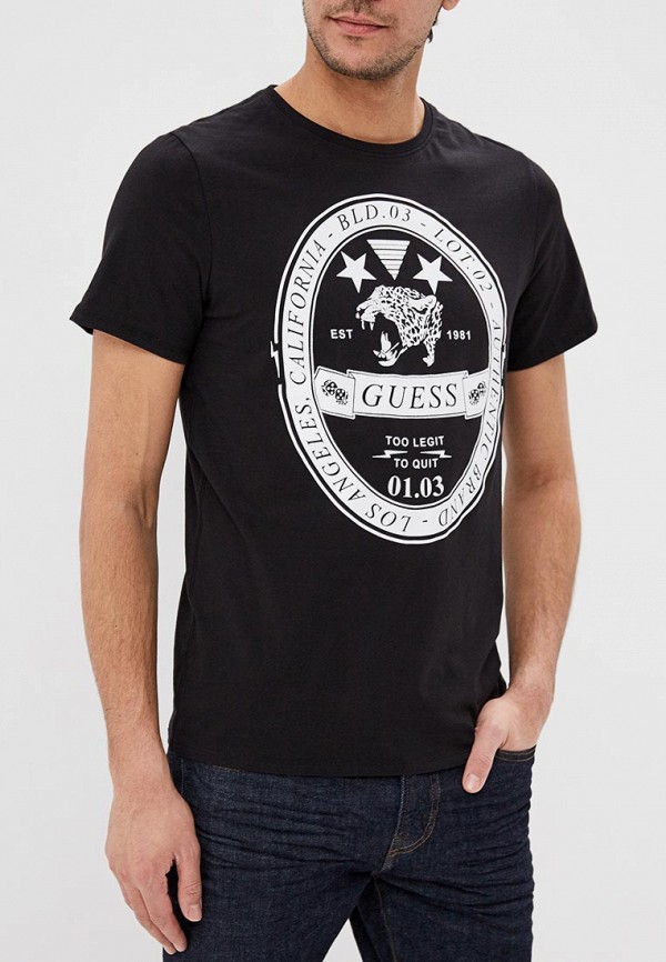 

Футболка Guess Jeans, Черный, Guess Jeans GU644EMEAME8