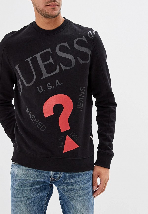 

Свитшот Guess Jeans, Черный, Guess Jeans GU644EMFNLI1