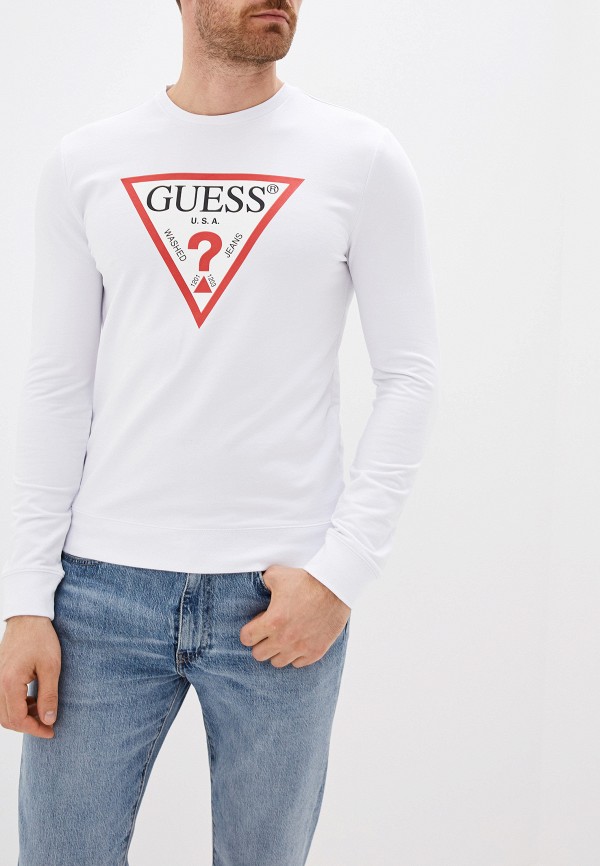 

Свитшот Guess Jeans, Белый, Guess Jeans GU644EMFNLI8