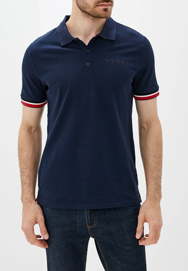 

Поло Guess Jeans, Синий