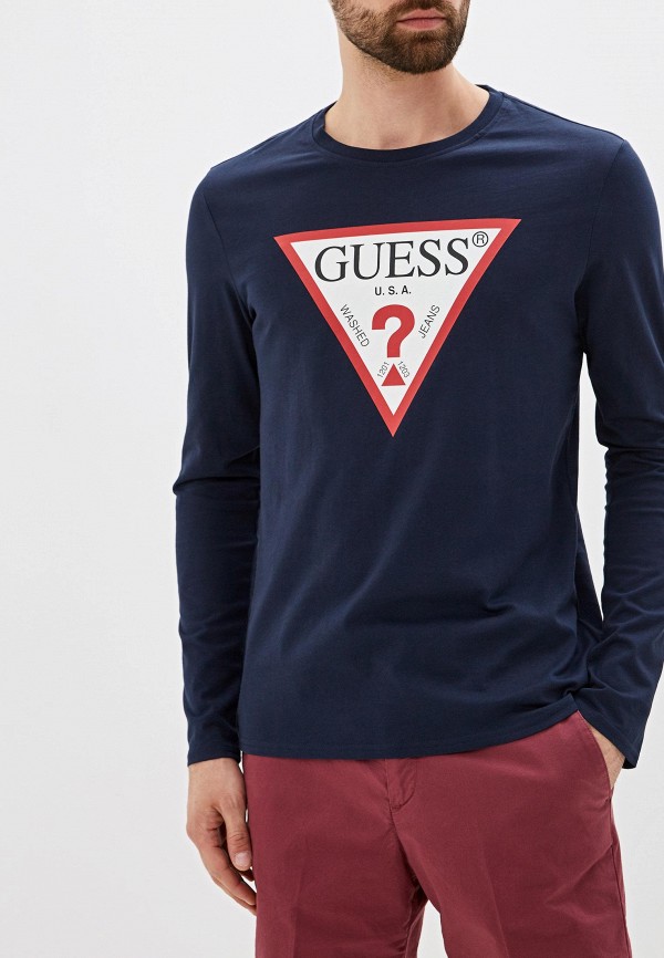 

Лонгслив Guess Jeans, Синий