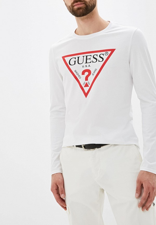 

Лонгслив Guess Jeans, Белый